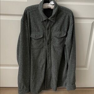 Eddie Bauer Men's Charcoal Long Sleeve Shirt